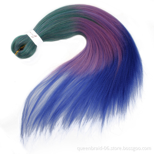Ombre  Braiding Hair Braid Hair Darling Yaki Synthetic Jumbo Hair Braids prestretched